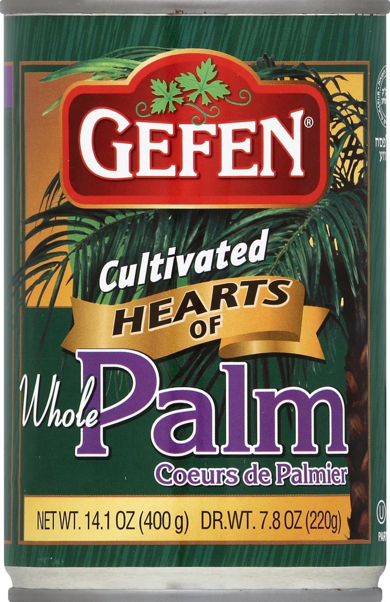 slide 2 of 2, Gefen Whole Hearts Of Palm, 14.1 oz