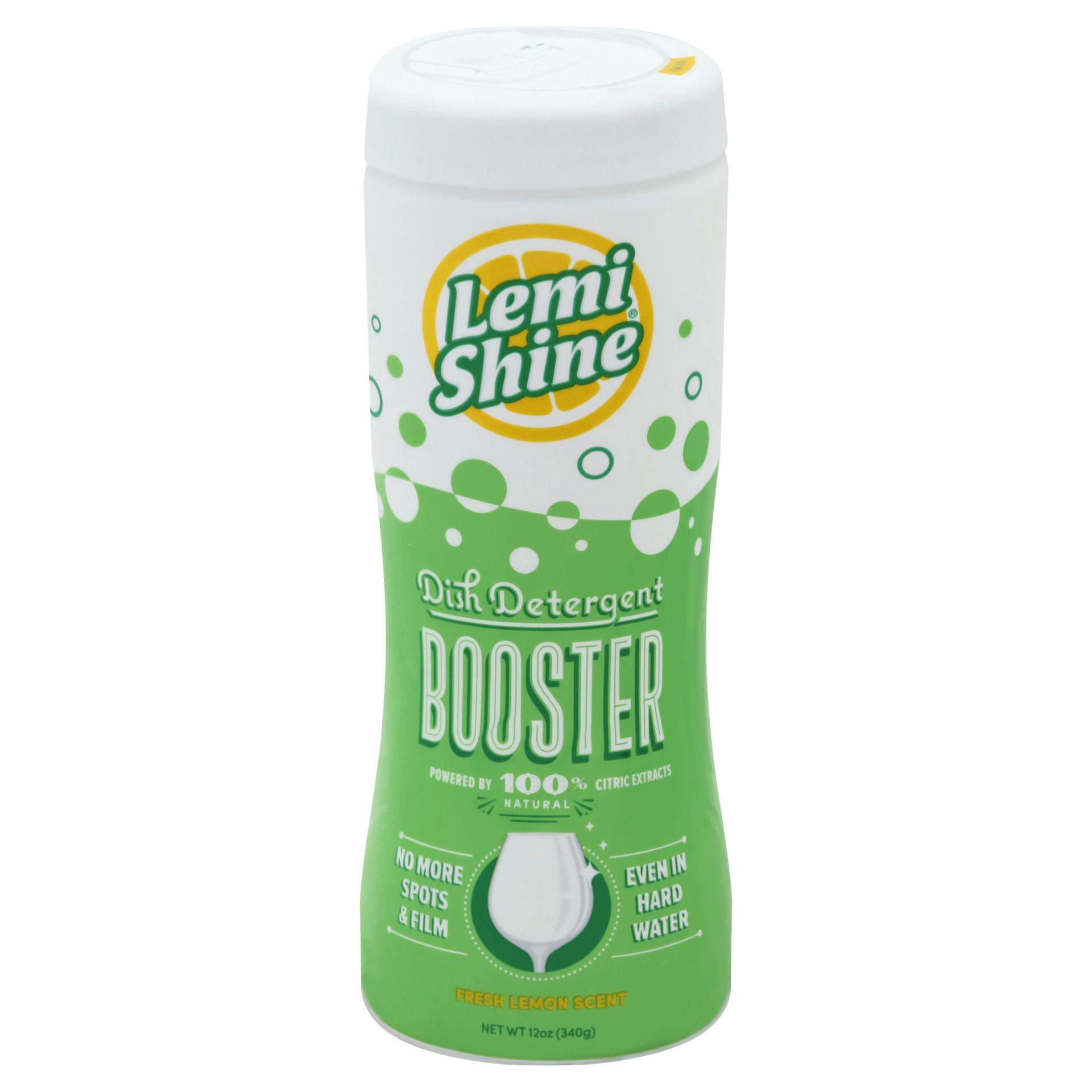 slide 1 of 6, Lemi Shine Dish Detergent Booster, 12 oz