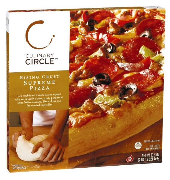 slide 1 of 1, Culinary Circle Supreme Rising Crust Pizza, 33.5 oz