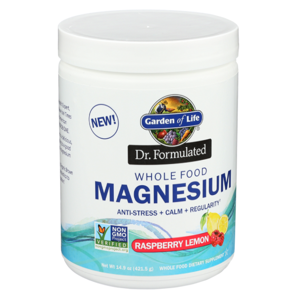 slide 1 of 1, Dr. Formulated Magnesium Raspberry Lemon Large, 14.86 oz