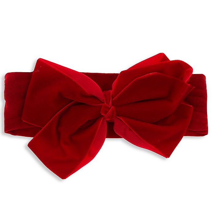 slide 1 of 1, Capelli New York Large Bow Headband - Red, 1 ct