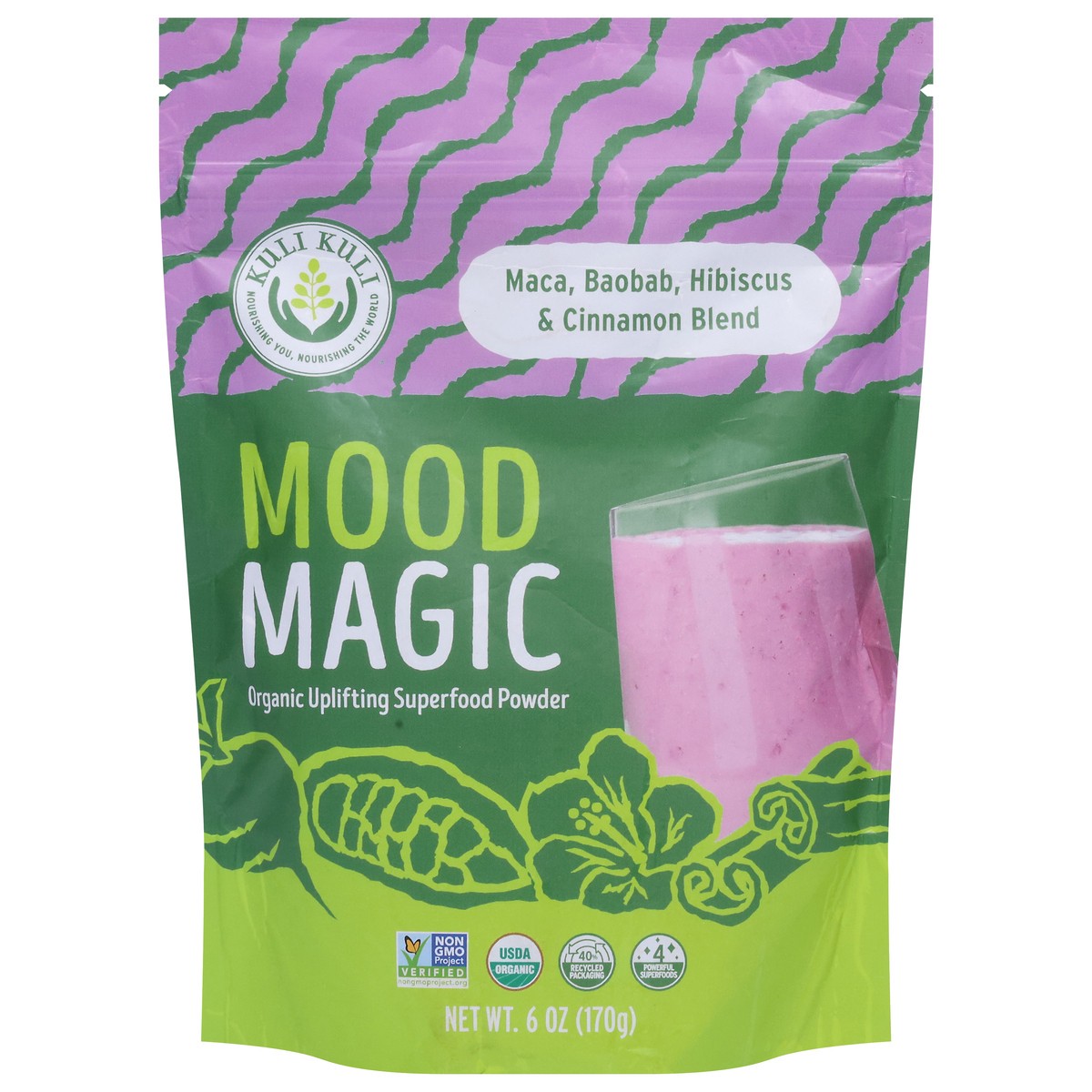 slide 1 of 14, Kuli Kuli Organic Mood Magic Superfood Powder 6 oz, 6 oz