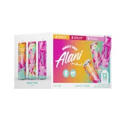 Alani Nu Orange Kiss/Cherry Twists/Pink Slush Energy Drink 12 - 12 fl oz Cans