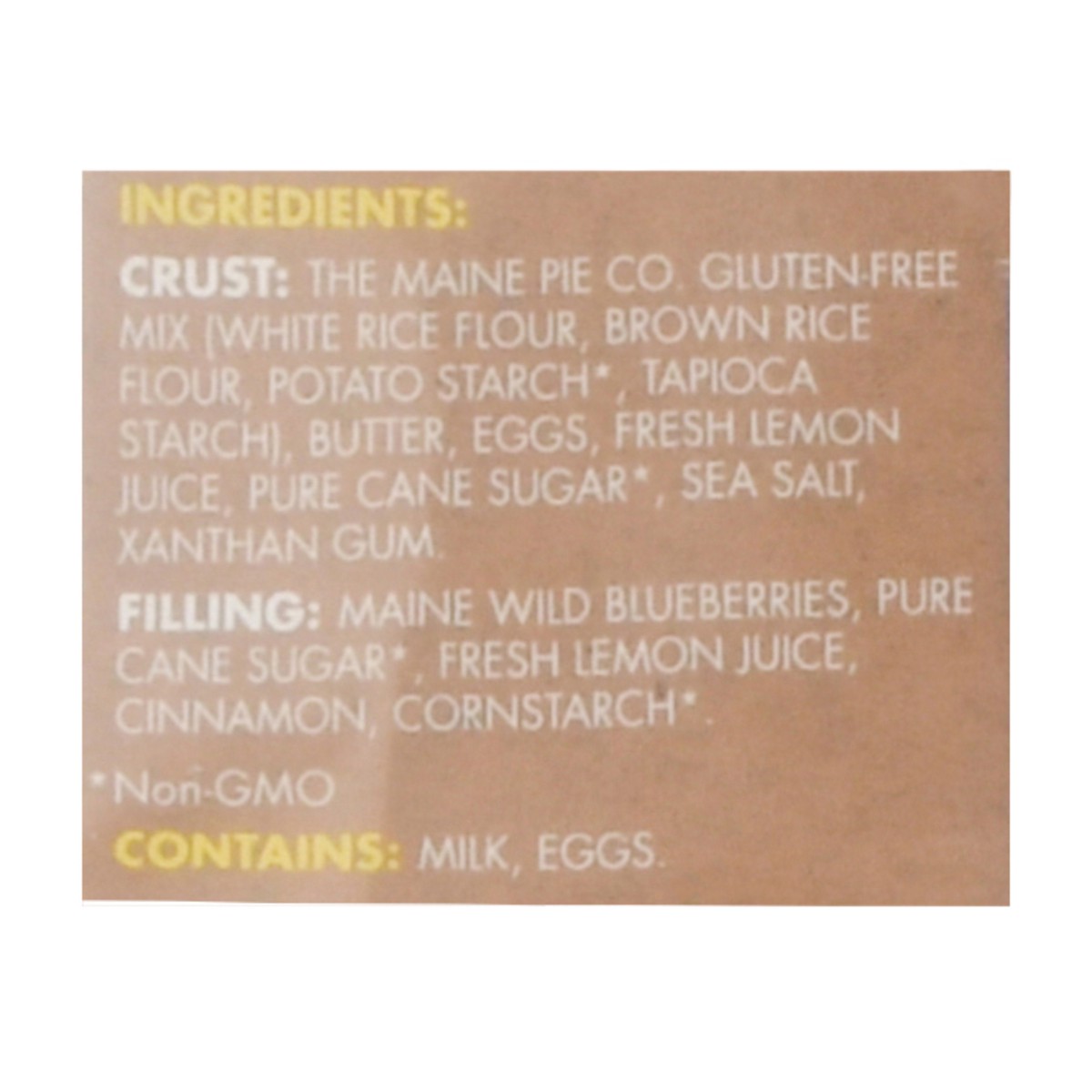 slide 8 of 13, The Maine Pie Co. Mini Maine Wild Blueberry Pie 5 oz, 5 oz
