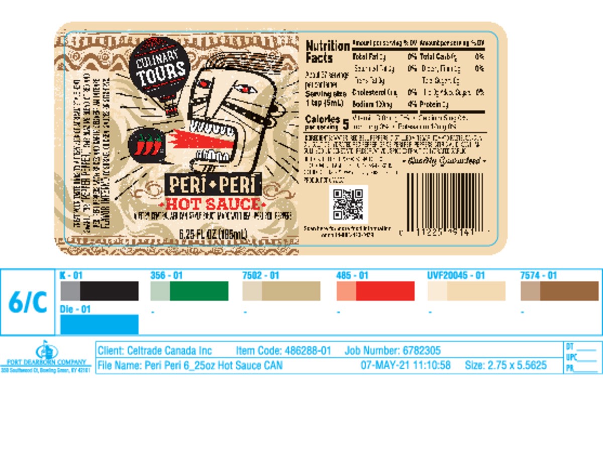 slide 7 of 16, Culinary Tours Peri-Peri Hot Sauce 6.25 fl oz, 6.25 fl oz