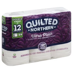 Quilted Northern Ultra Plush Toilet Paper 6 Double Rolls