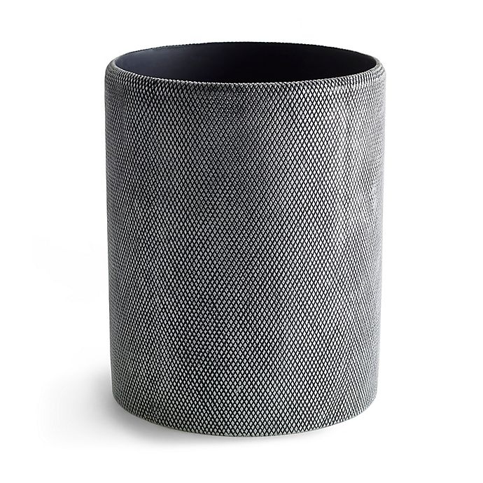 slide 1 of 1, Kassatex Mesh Wastebasket - Grey, 1 ct