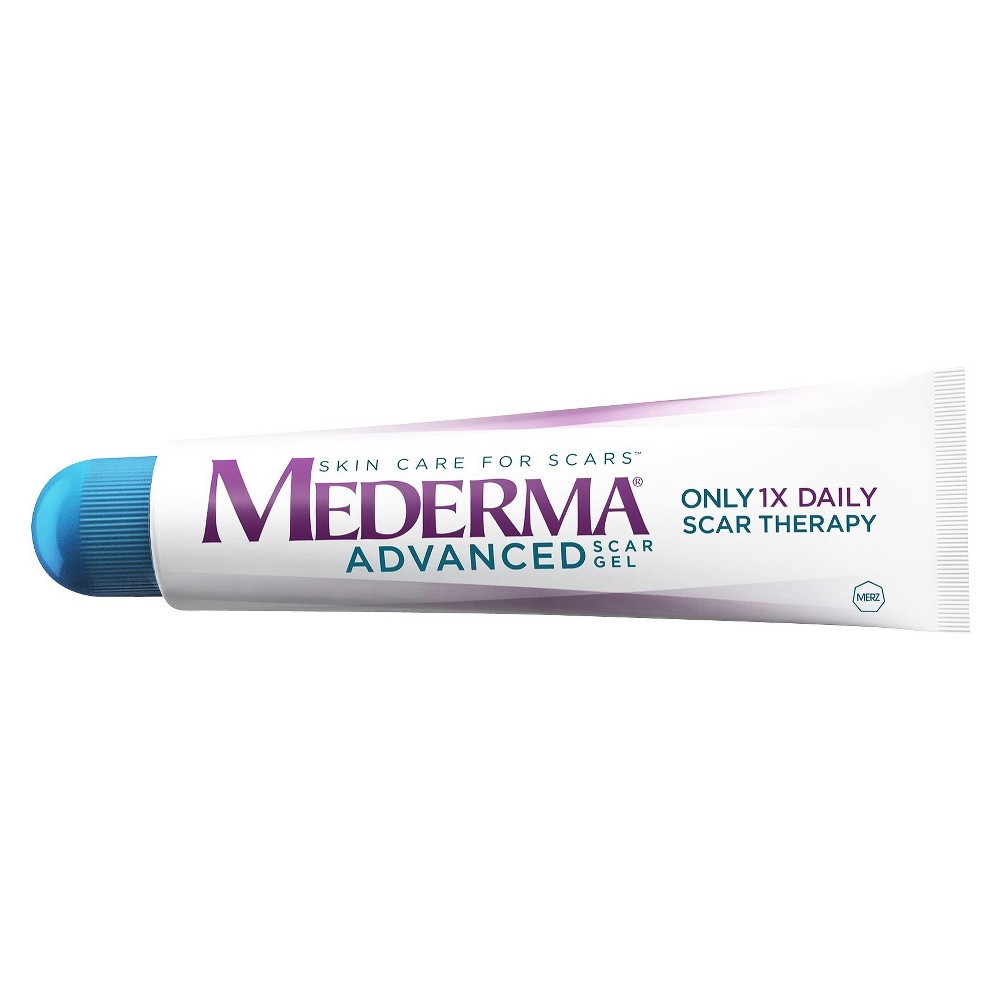 slide 2 of 3, Mederma Advanced Scar Gel, 0.7 oz