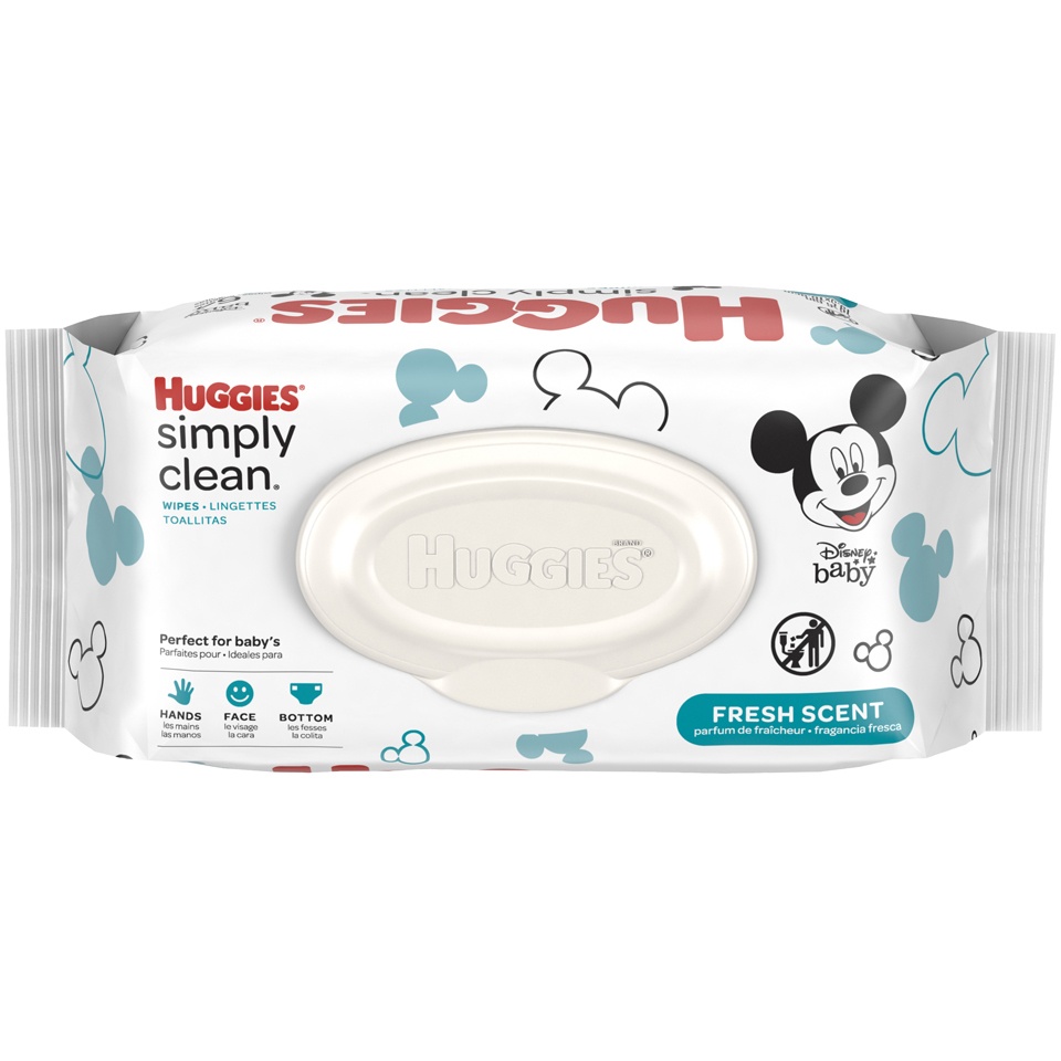 slide 1 of 3, Huggies Soft Pack Wipes, 64 ct