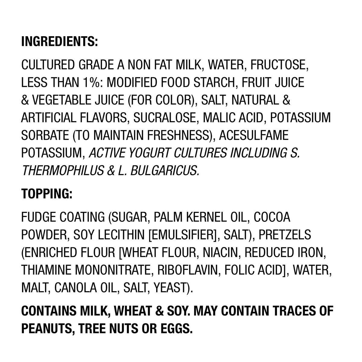 slide 8 of 10, Light + Fit Dannon Light & Fit Greek Crunch Caramel Fudge Pretzel Nonfat Yogurt 5 oz. Cup, 5 oz