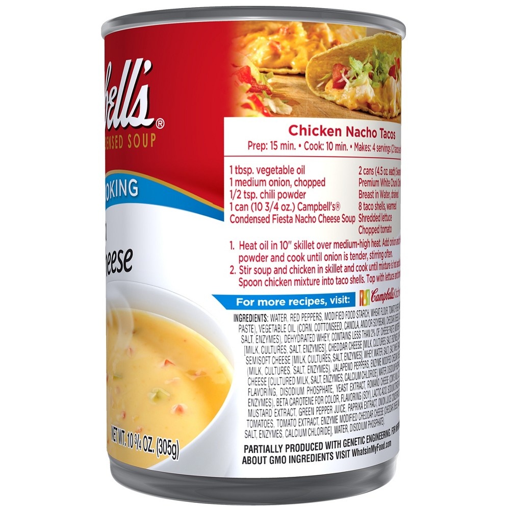 Campbell's Condensed Fiesta Nacho Cheese Soup 10.75 oz Shipt