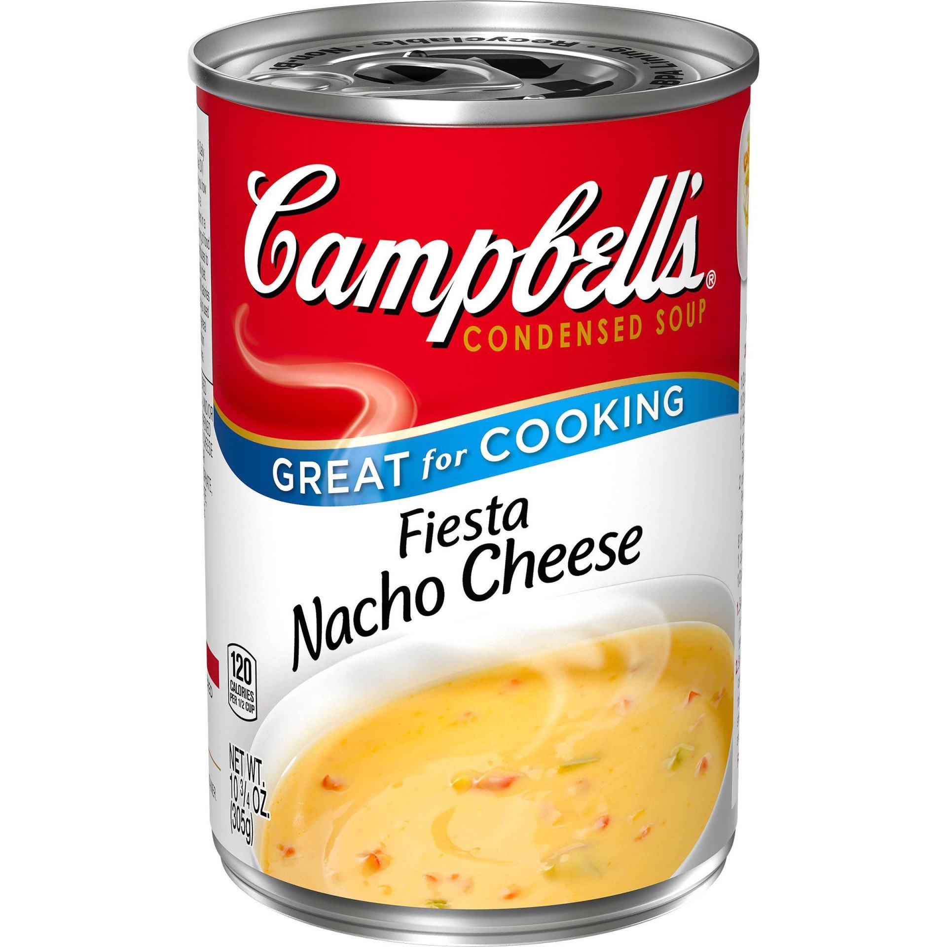 slide 1 of 5, Campbell's Condensed Fiesta Nacho Cheese Soup, 10.75 Ounce Can , 10.75 oz