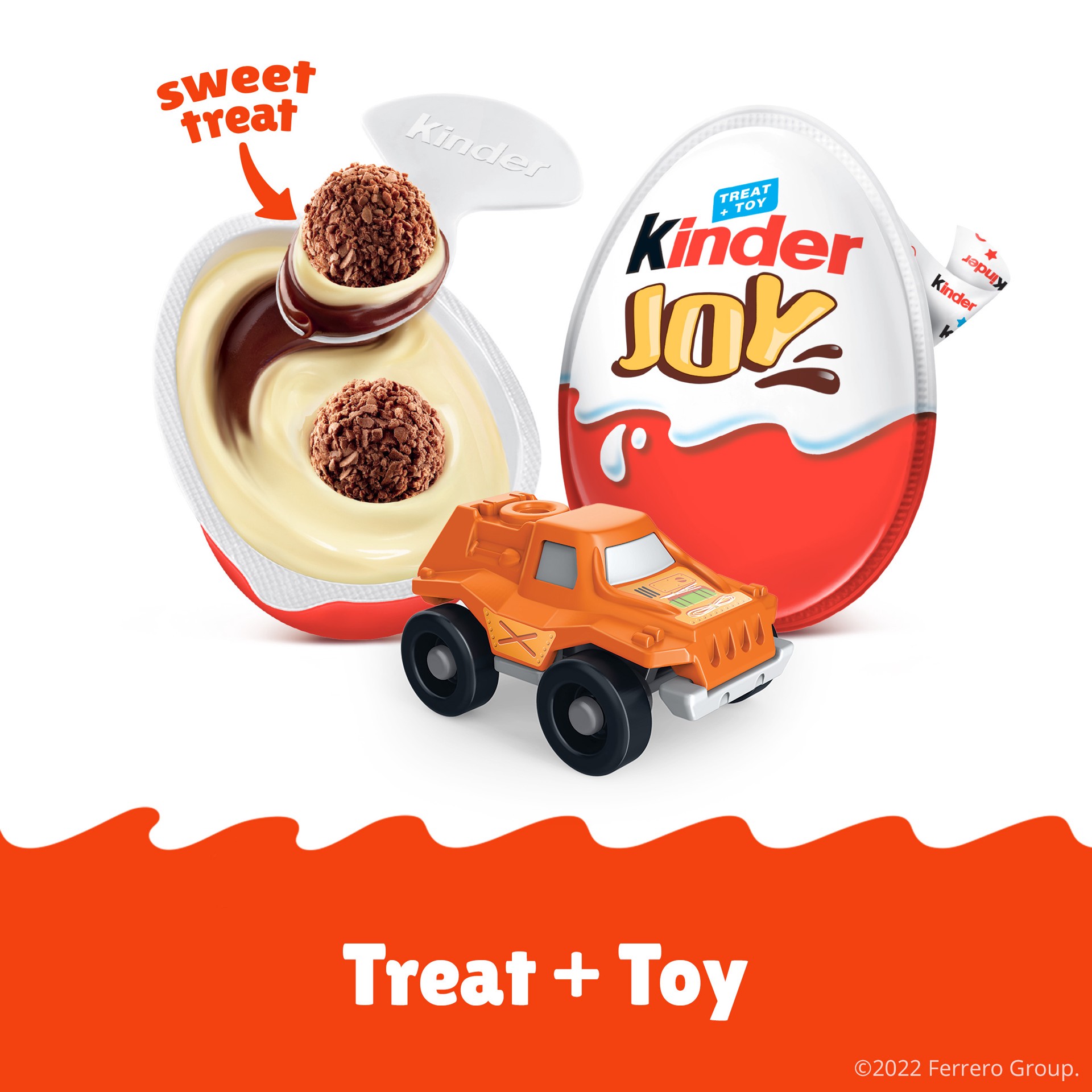 slide 7 of 7, Kinder Joy Valentines, 0.7 oz