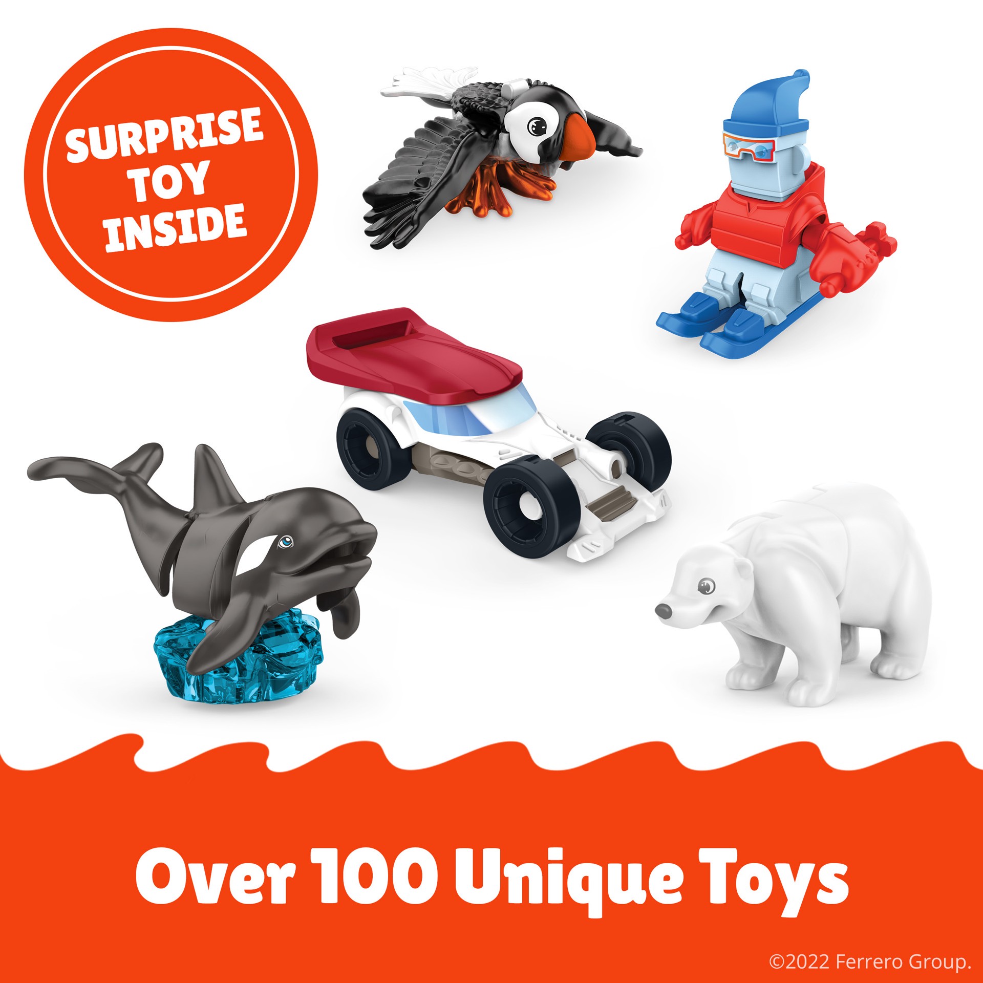 slide 3 of 7, Kinder Joy Valentines, 0.7 oz