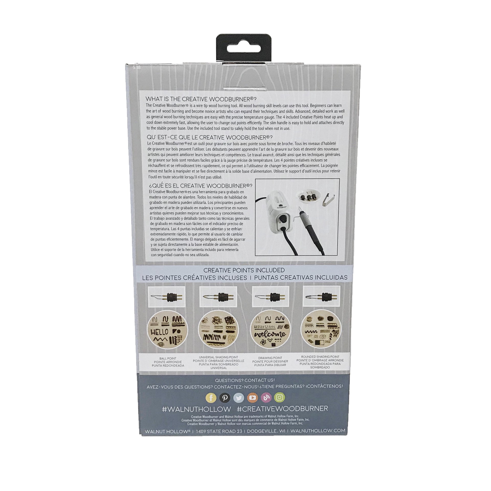 slide 9 of 10, Walnut Hollow Creative Woodburner, 7.5 in x 13.25 in x 3.25 in