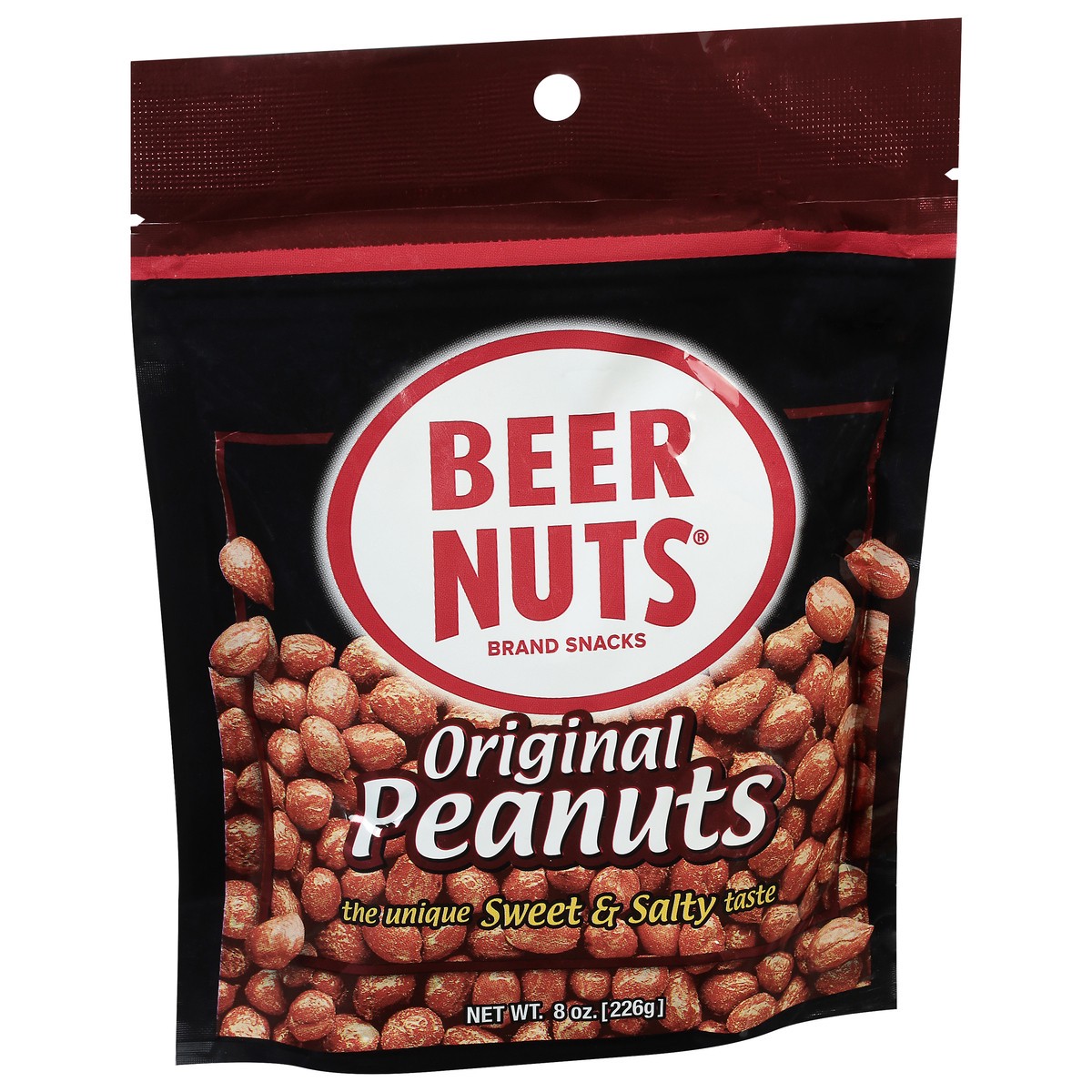 slide 3 of 9, BEER NUTS Original Peanuts, 8 oz