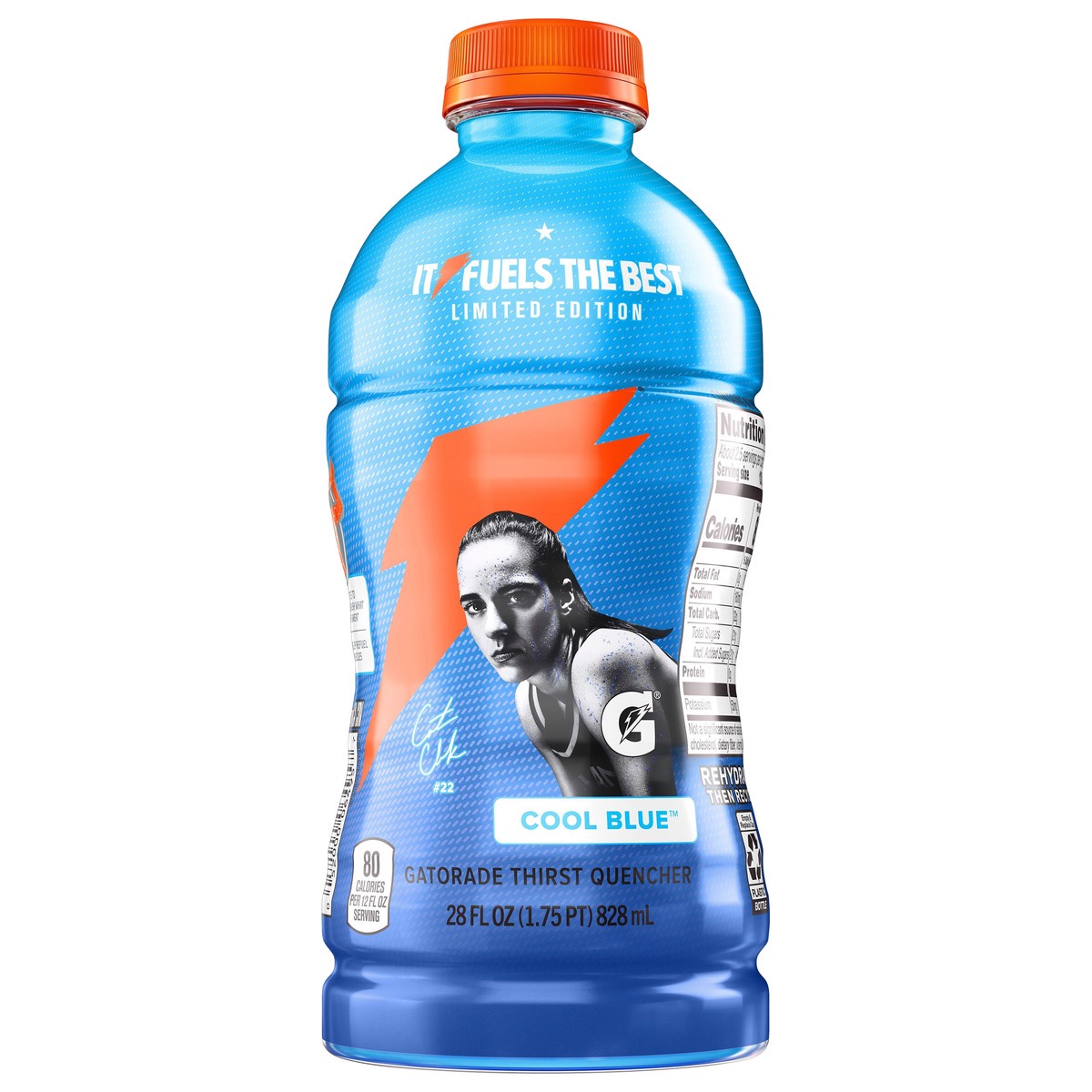 slide 8 of 8, Gatorade Thirst Quencher Cool Blue 28 Fl Oz, 28 fl oz