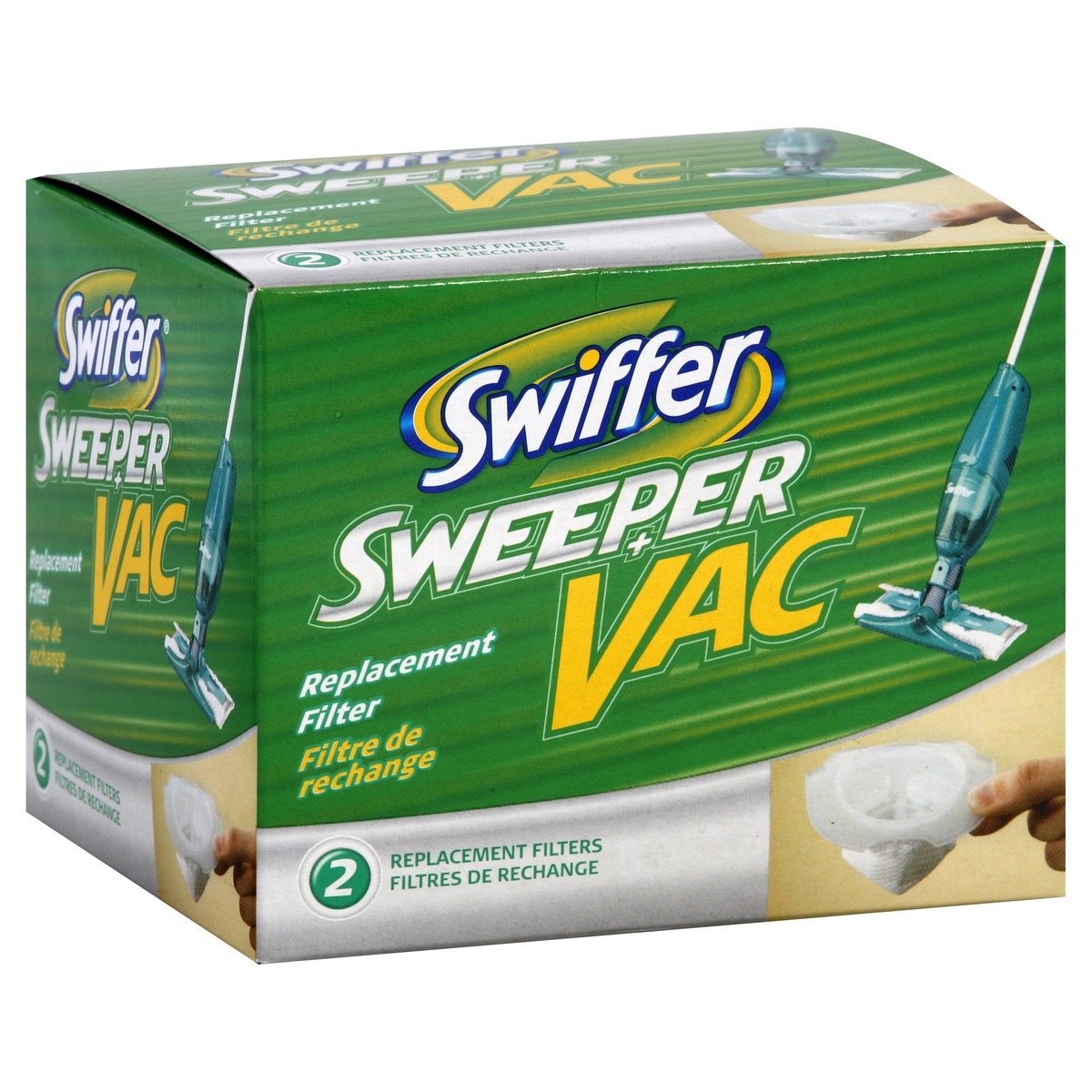 slide 1 of 2, Swiffer Sweeper + Vac 2 ea, 2 ct