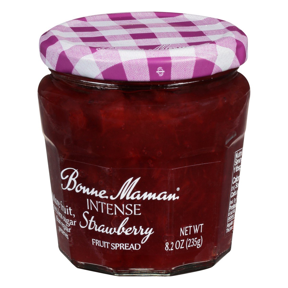 slide 3 of 9, Bonne Maman Intense Strawberry Fruit Spread 8.2 oz, 8.2 oz