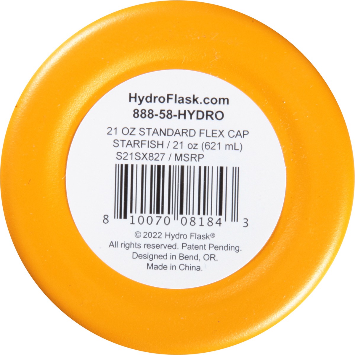 slide 6 of 12, Hydro Flask 21 Ounce Starfish Flex Cap Standard Mouth Bottle 1 ea, 1 ct