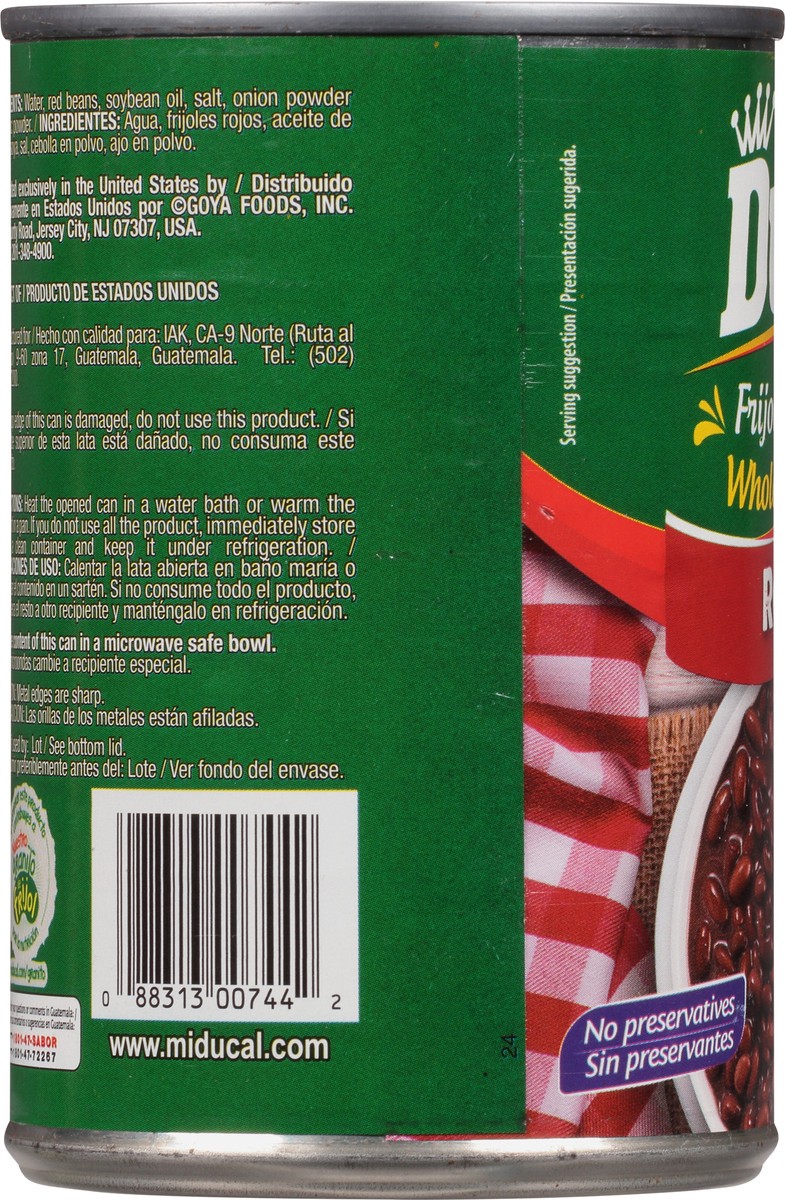 slide 4 of 9, Ducal Whole Red Beans 15 oz, 15 oz