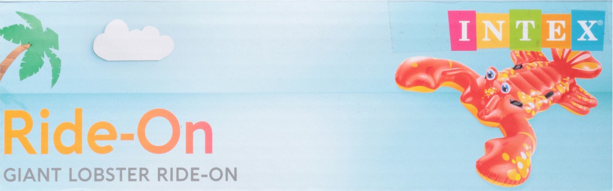 slide 8 of 9, Intex Ages 3+ Years Lobster Ride-On Giant 1 ea, 1 ct