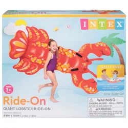 Intex Ages 3+ Years Lobster Ride-On Giant 1 ea