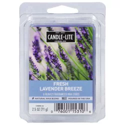 Candle-Lite Fresh Lavender Breeze Wax Cubes 6 ea