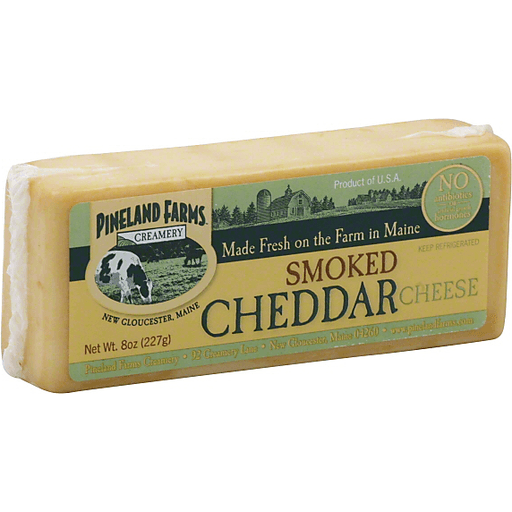 slide 2 of 3, Pineland Farms Smoked Cheddar, 9 oz