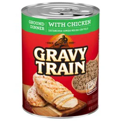 Gravy Train Ground Dinner With Chicken 13.2 oz