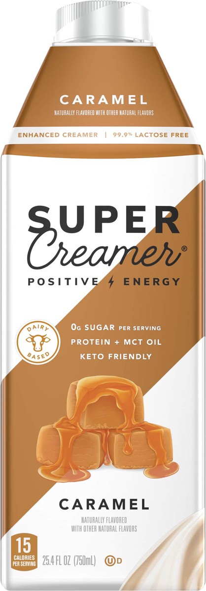 slide 1 of 7, Super Creamer Caramel Creamer 25.4 fl oz, 25.4 fl oz