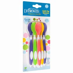 Dr. Brown's's Designed to Nourish Soft-Tip Spoons, 6 count
