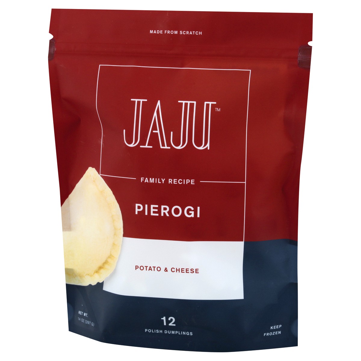 slide 3 of 9, JaJu Pierogi Potato & Cheese Polish Dumplings 12 ea, 12 ct