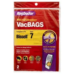 Rug Doctor Vac Bags, MicroFiltration, Bissell 7