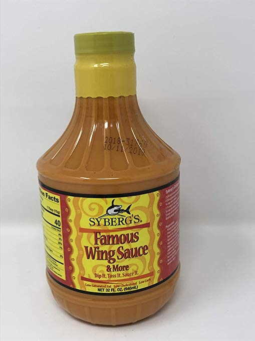 slide 1 of 1, Syberg's Wing Sauce, 32 oz