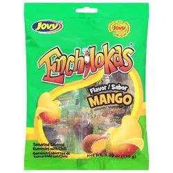 Jovy Enchilokas Tamarind Covered Mango Flavor Gummies with Chili 5.29 oz