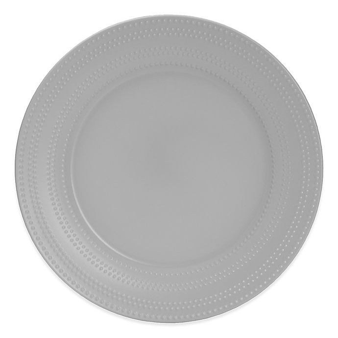 slide 1 of 1, Mikasa Ryder Dinner Plate - Grey, 1 ct