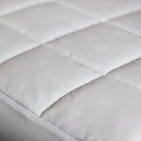 slide 12 of 13, AllerEase Total Allergy Defense Mattress Pad, Queen, Queen Size