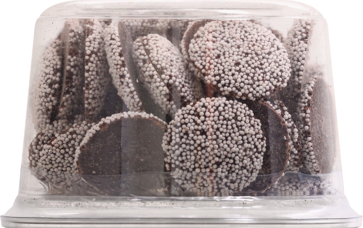 slide 4 of 13, DSD Merchandisers Dark Chocolate Non-pareils - 11 OZ, 11 oz
