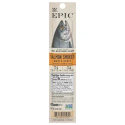 EPIC Smoked Salmon Snack Strip, Wild Caught, 0.8oz