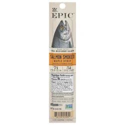 EPIC Smoked Salmon Snack Strip, Wild Caught, 0.8oz