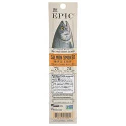 EPIC Smoked Salmon Snack Strip, Wild Caught, 0.8oz