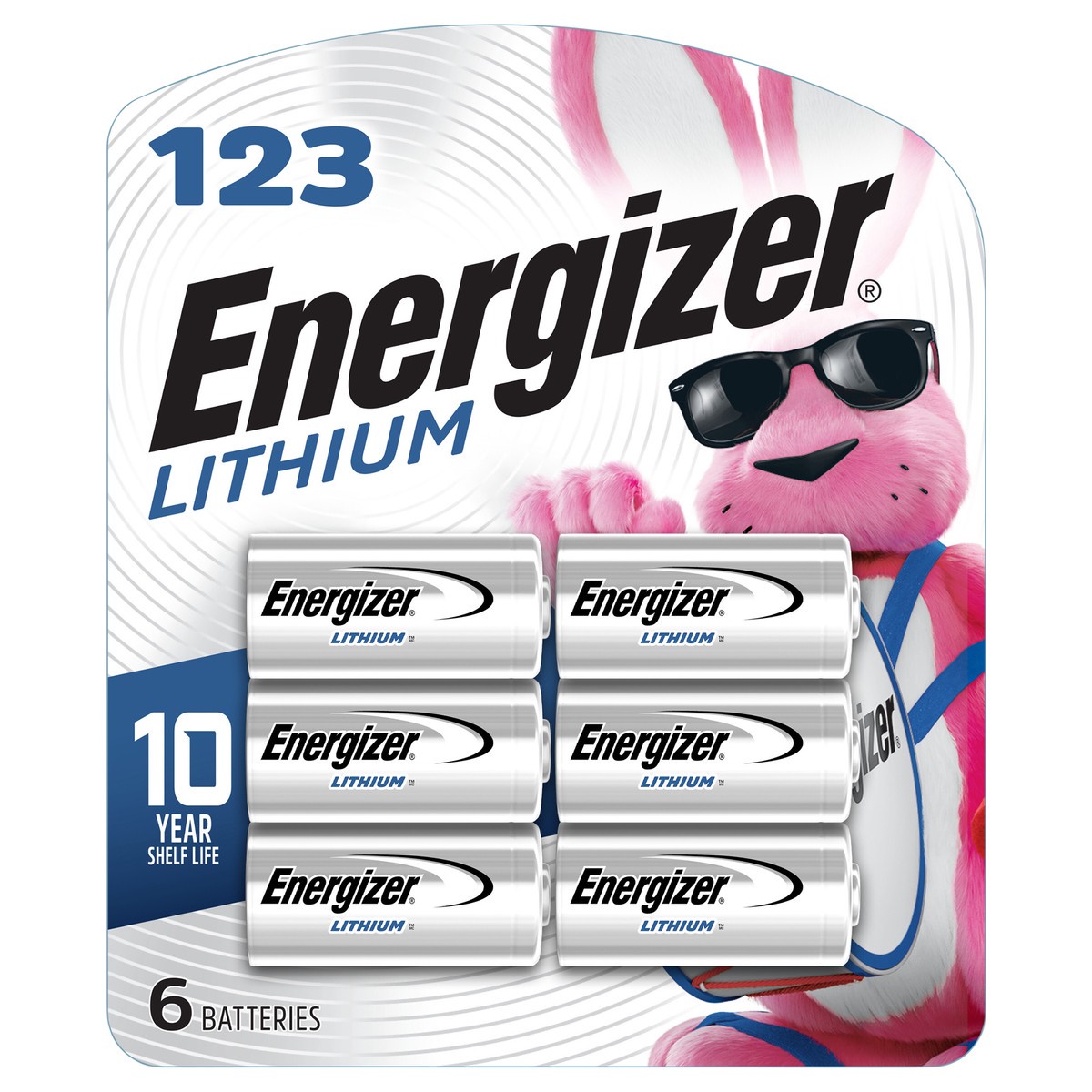 slide 1 of 3, Energizer 123 6-Pack, 6 ct