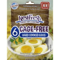 NestFresh Nest Fresh Nestfresh Cage Free Hard Cooked Eggs, 6 Count