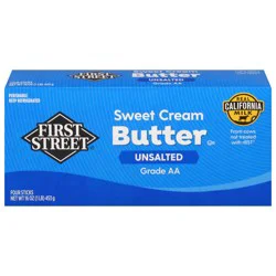 First Street Unsalted Butter