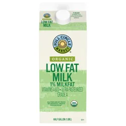 Full Circle Market Organic Low Fat Milk 0.5 gal