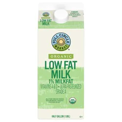 Full Circle Market Organic Low Fat Milk 0.5 gal