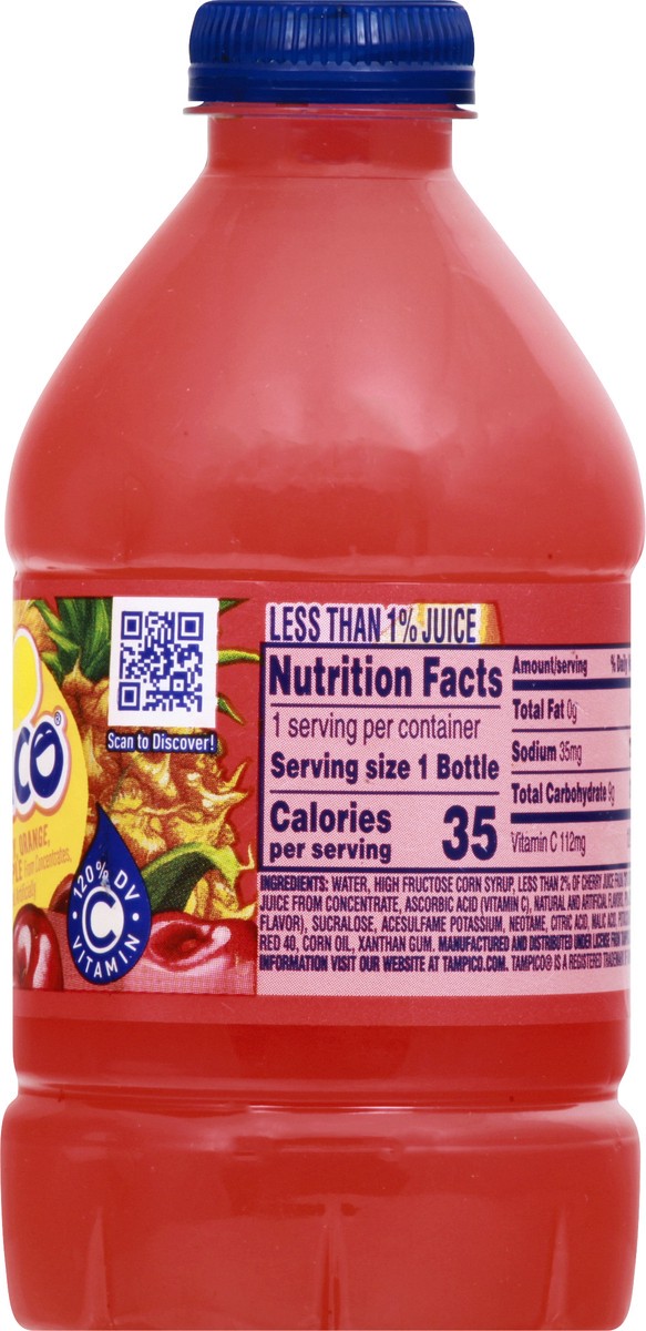 slide 8 of 9, Tampico Tropical Punch, 10 fl oz