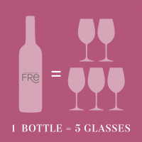 slide 7 of 16, Fré FRE White Zinfandel Pink Wine, Alcohol-Removed Wine Bottle, 750 ml