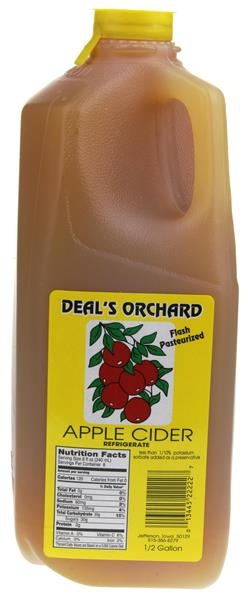 slide 1 of 1, Deal's Orchard Apple Cider - 1/2 gal, 1/2 gal
